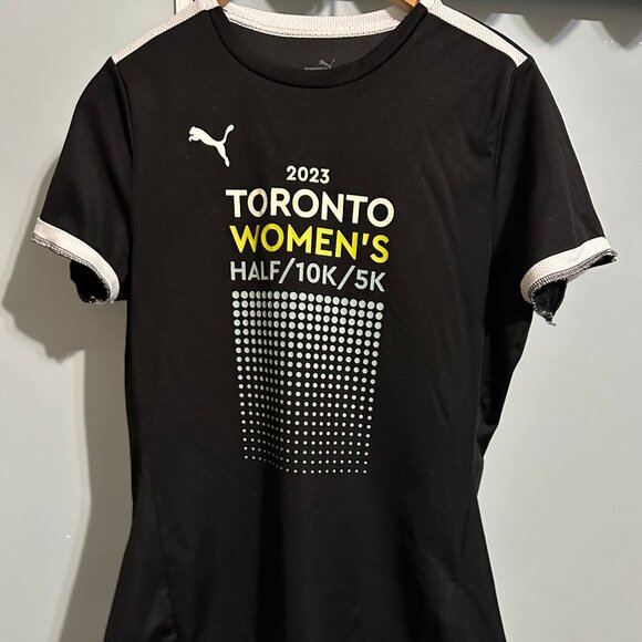 M PUMA black running top - Picture 1 of 7